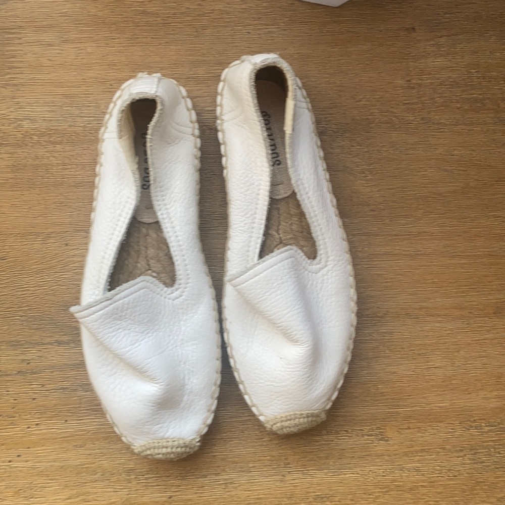 Soludos white espadrilles